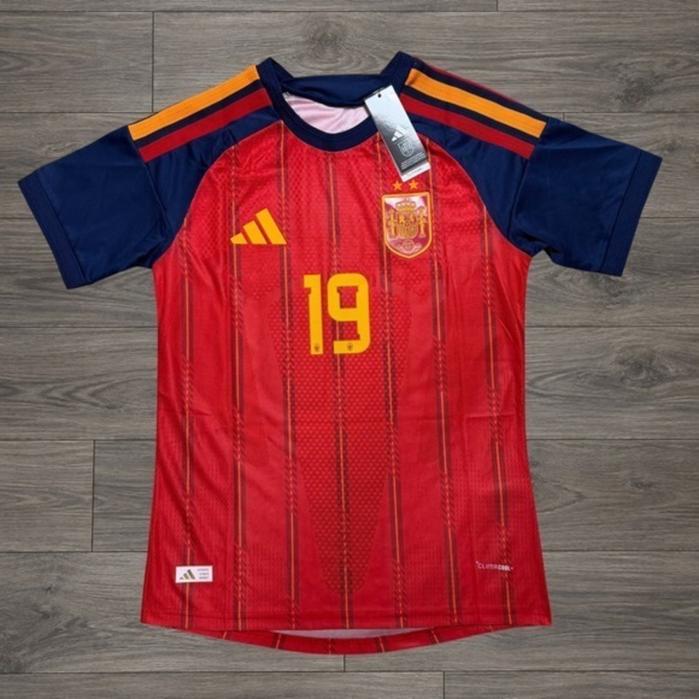 Adidas Spain Lamine Yamal 19 Jersey Mens Size XL 25/26 Home Soccer Jersey